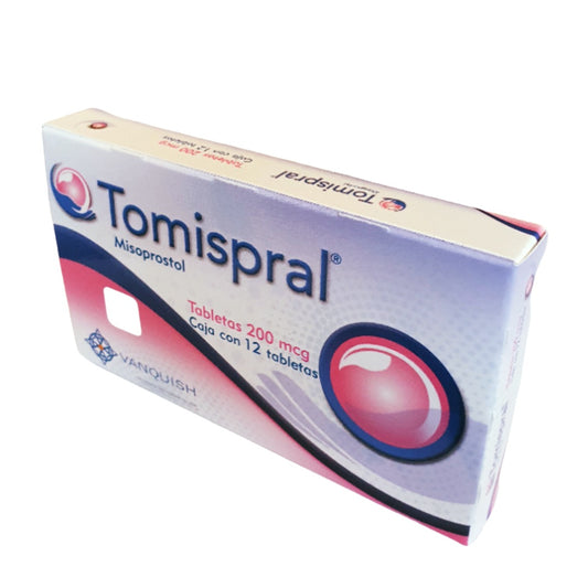 Tomispral-Misoprostol 200 Mcg Con 12 Tabletas
