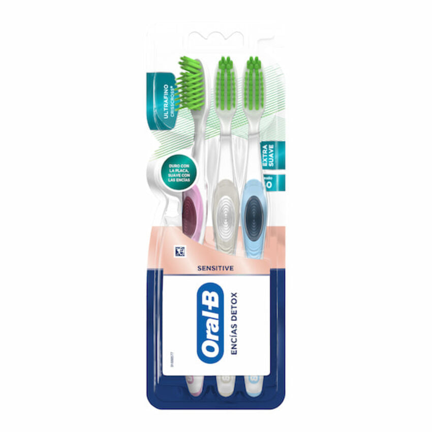 Cepillo Dental Oral B Detox Ultra Fino Suave Piezas – Farmacia