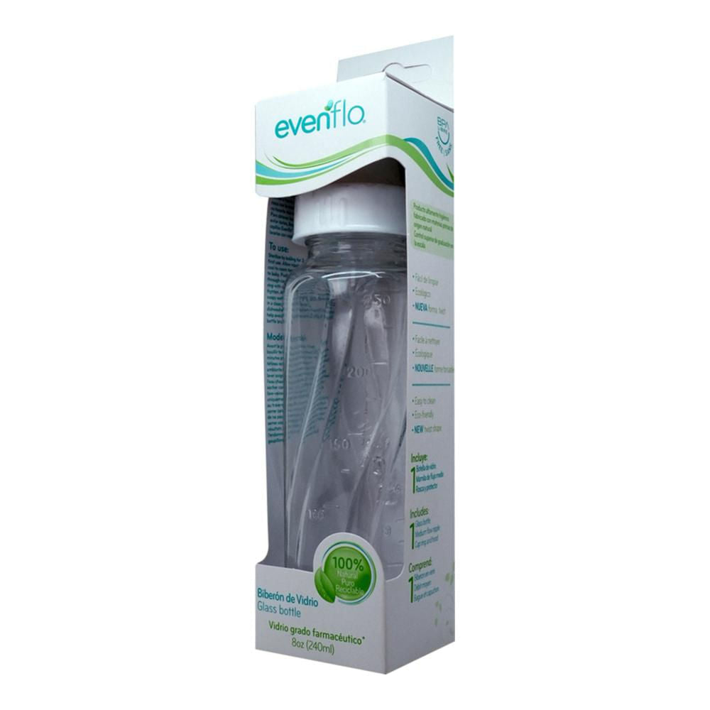 biberon de vidrio evenflo Biberón Evenflo Vid Bco 8 Onz – Farmacia Coyoacán
