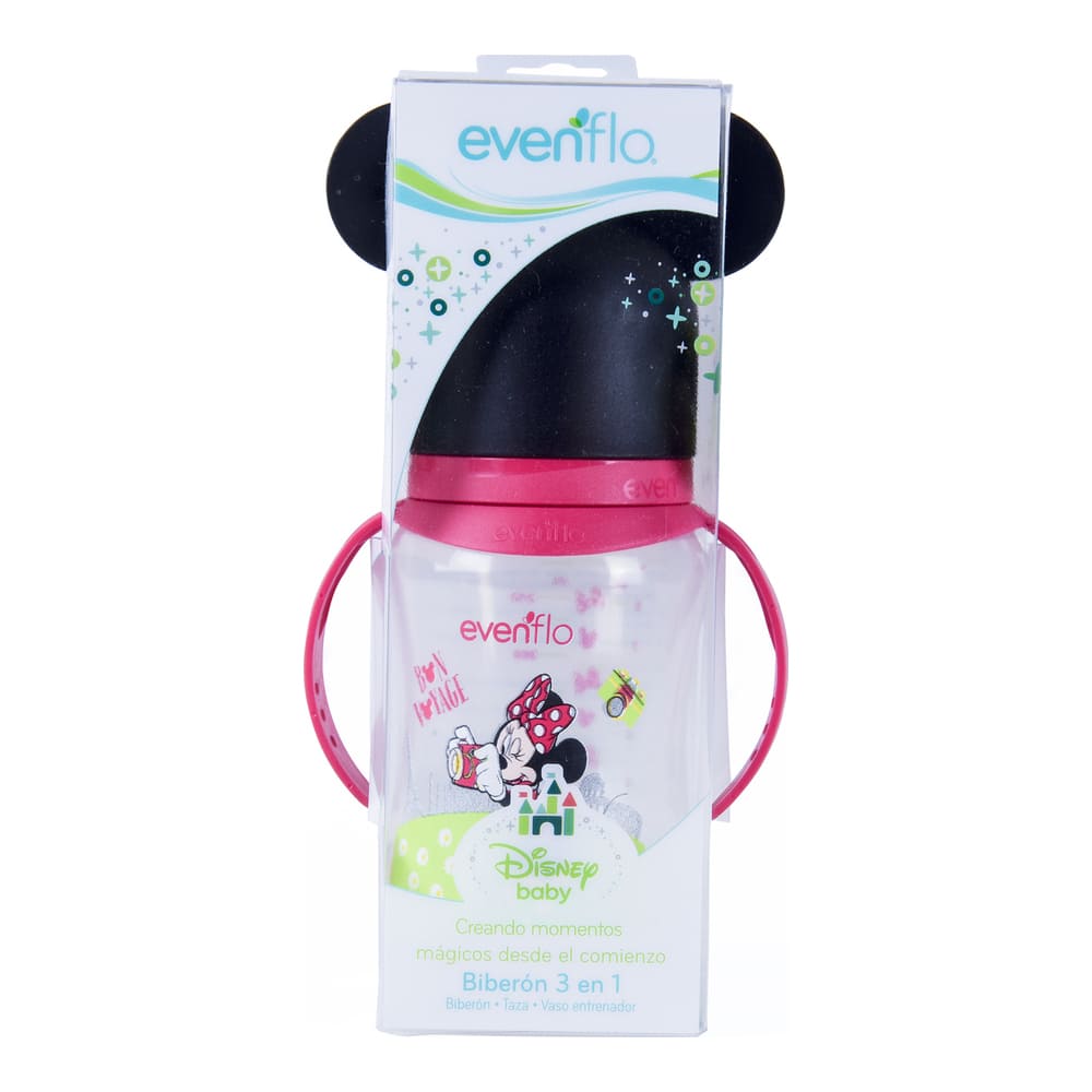 biberon evenflo cuello ancho Biberón Disney Evenflo Cuello Ancho 3 en 1 – Farmacia Coyoacán