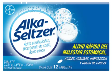 Alka-Seltzer 12 Tabletas