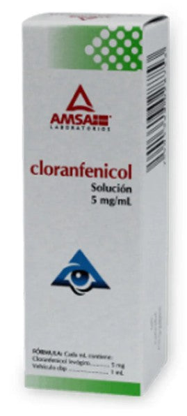 Cloranfenicol Solución Oftálmica 15 Ml Genérico Amsa