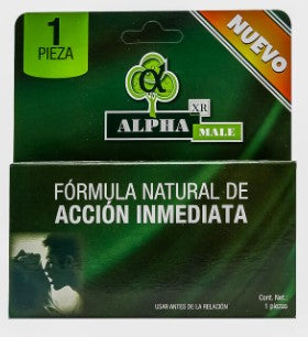 Alpha Male XR Suplemento Alimenticio Sobre 1 Lámina