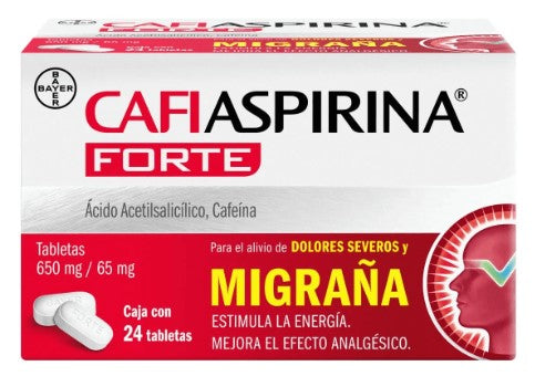 Cafiaspirina Forte 24 Tabletas
