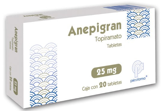 Anepigran 25 MG 20 Tabletas