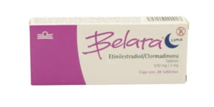 Belara Luna 0.02/2 Mg 28 Tabletas
