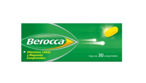 Berocca Vitaminas Calcio Y Magnesio 30 Comprimido