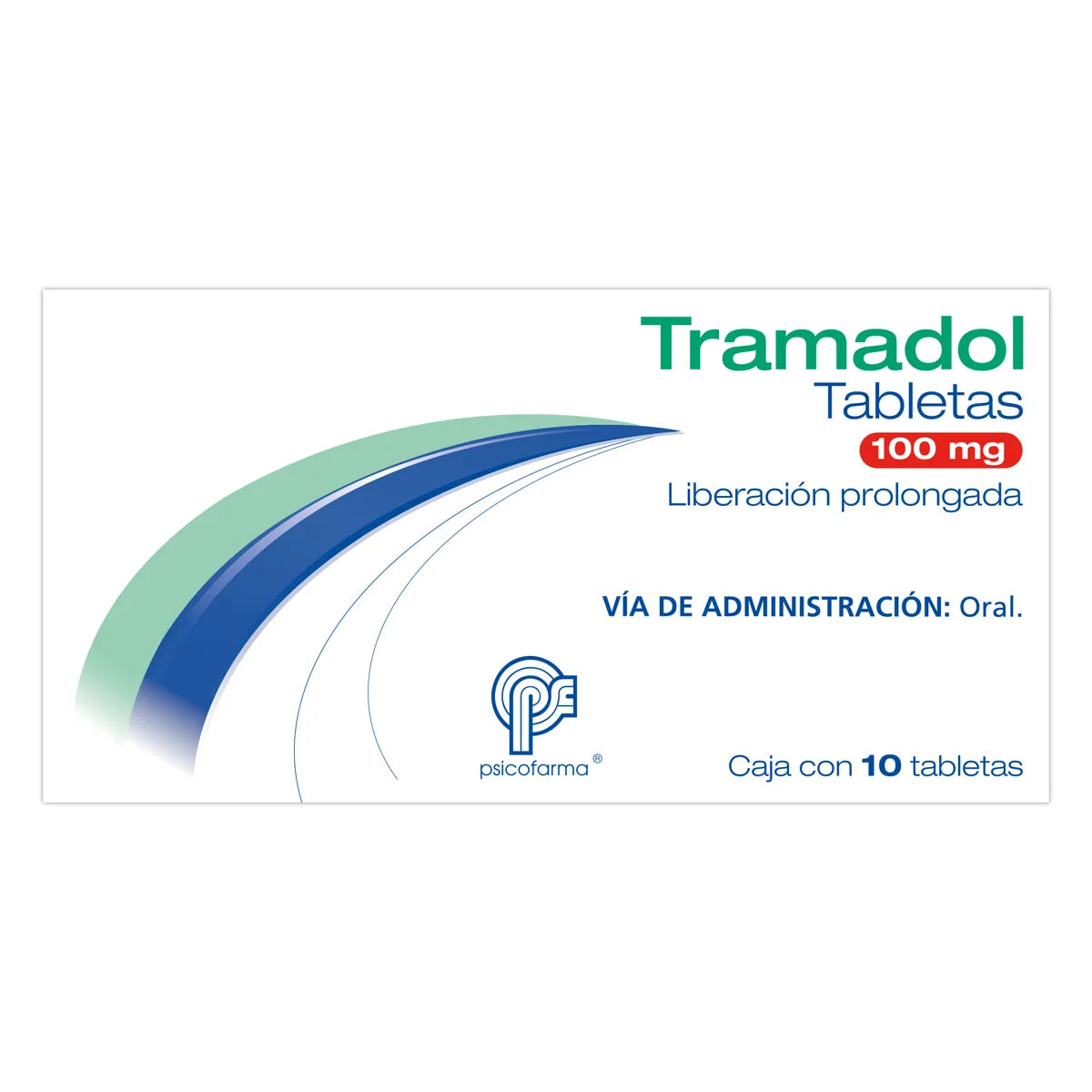 Tramadol 100 Mg 10 Tabletas Genérico Psicofarma