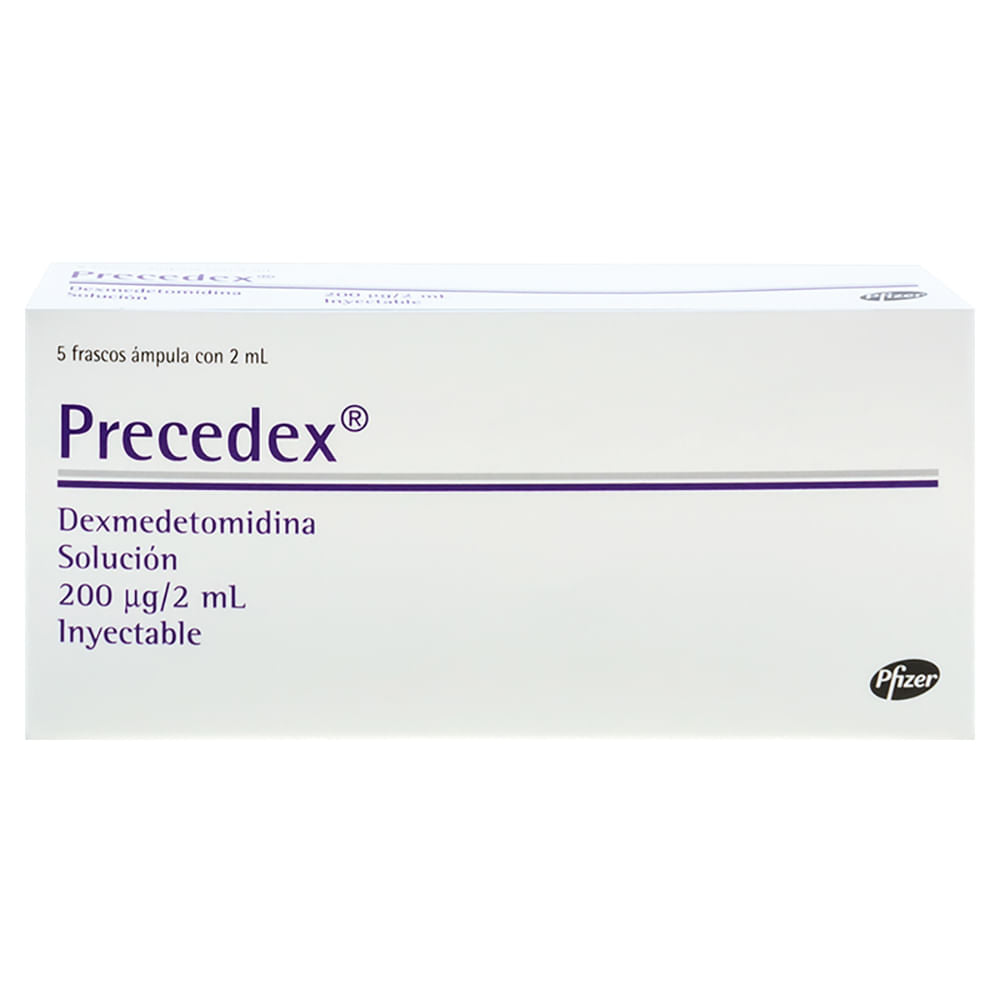 Precedex 200 Mcg Solución Inyectable 5 Frasco Ámpula 2 Ml – Farmacia ...