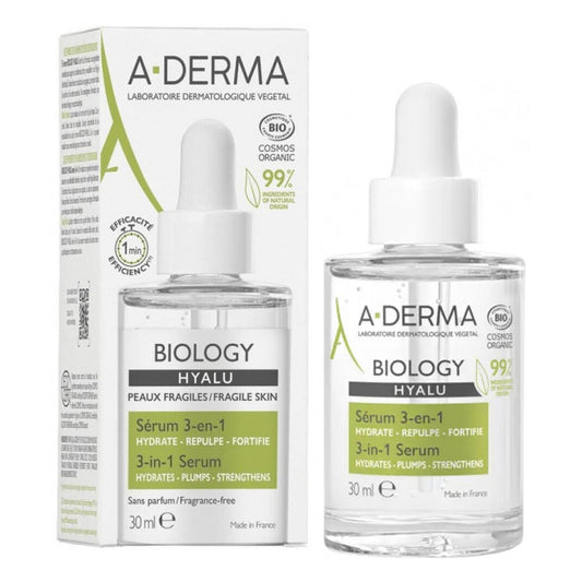 A-Derma Biology Serum Hialurónico 3 En 1 30 Ml