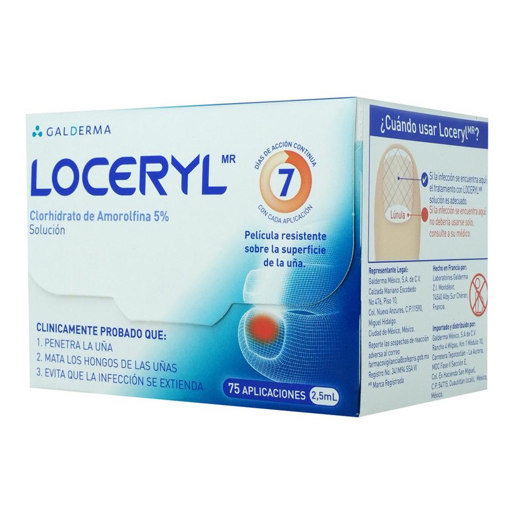 Loceryl 5 % Solución 2.5 Ml – Farmacia Coyoacán