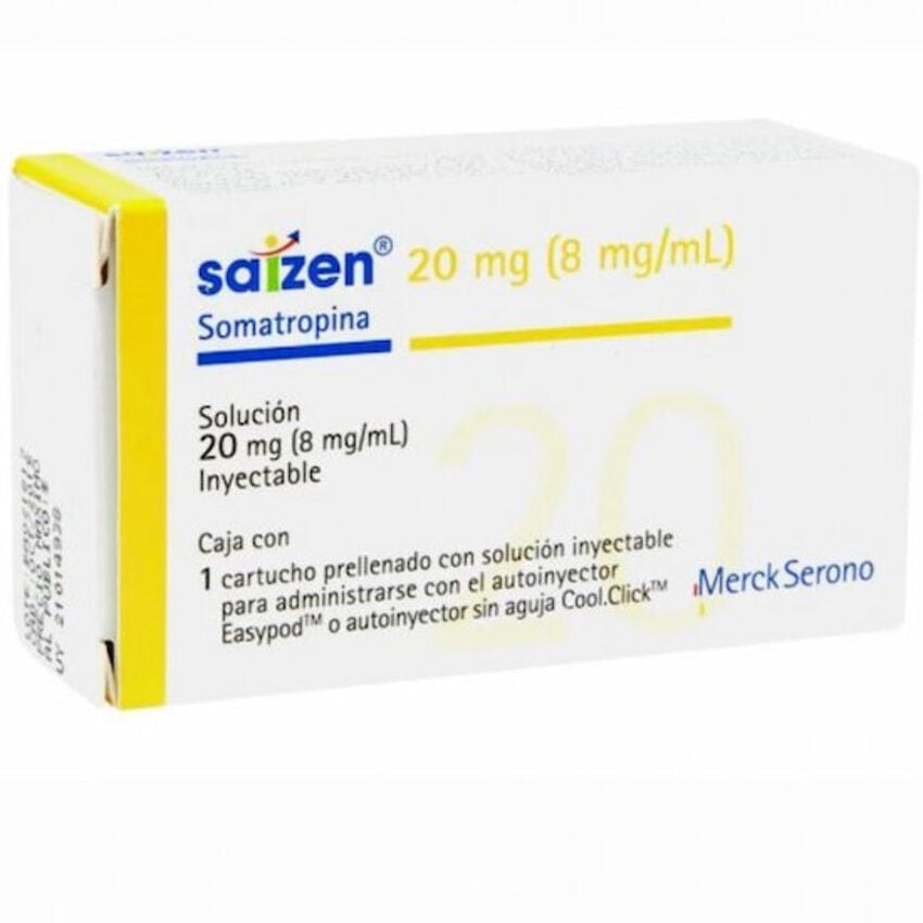 Saizen 20 Mg Sin Aguja 1 Cartucho 2.5 Ml – Farmacia Coyoacán