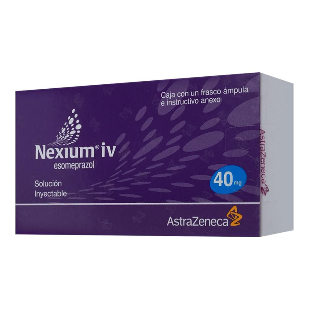 Nexium IV Solución Inyectable 40 Mg Frasco Ámpula Liofilizado ...