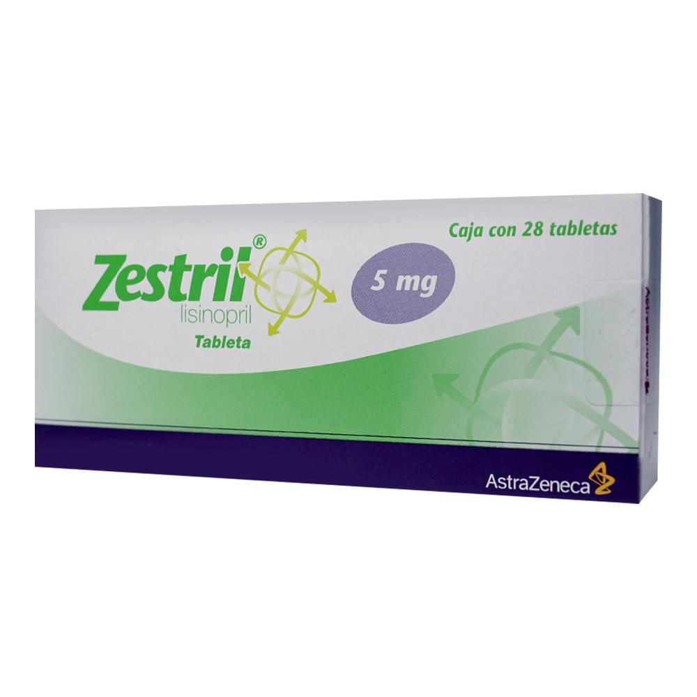 Zestril 5 Mg 28 Tabletas – Farmacia Coyoacán