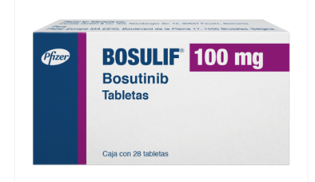 Bosulif Bosutinib 100 Mg 28 Tabletas