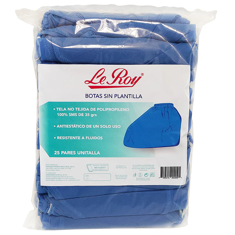 Le Roy Bota Sin Plantilla Unitalla 25 Pares
