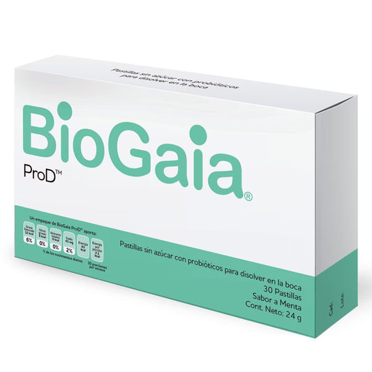 BioGaia ProD Menta 30 Pastillas