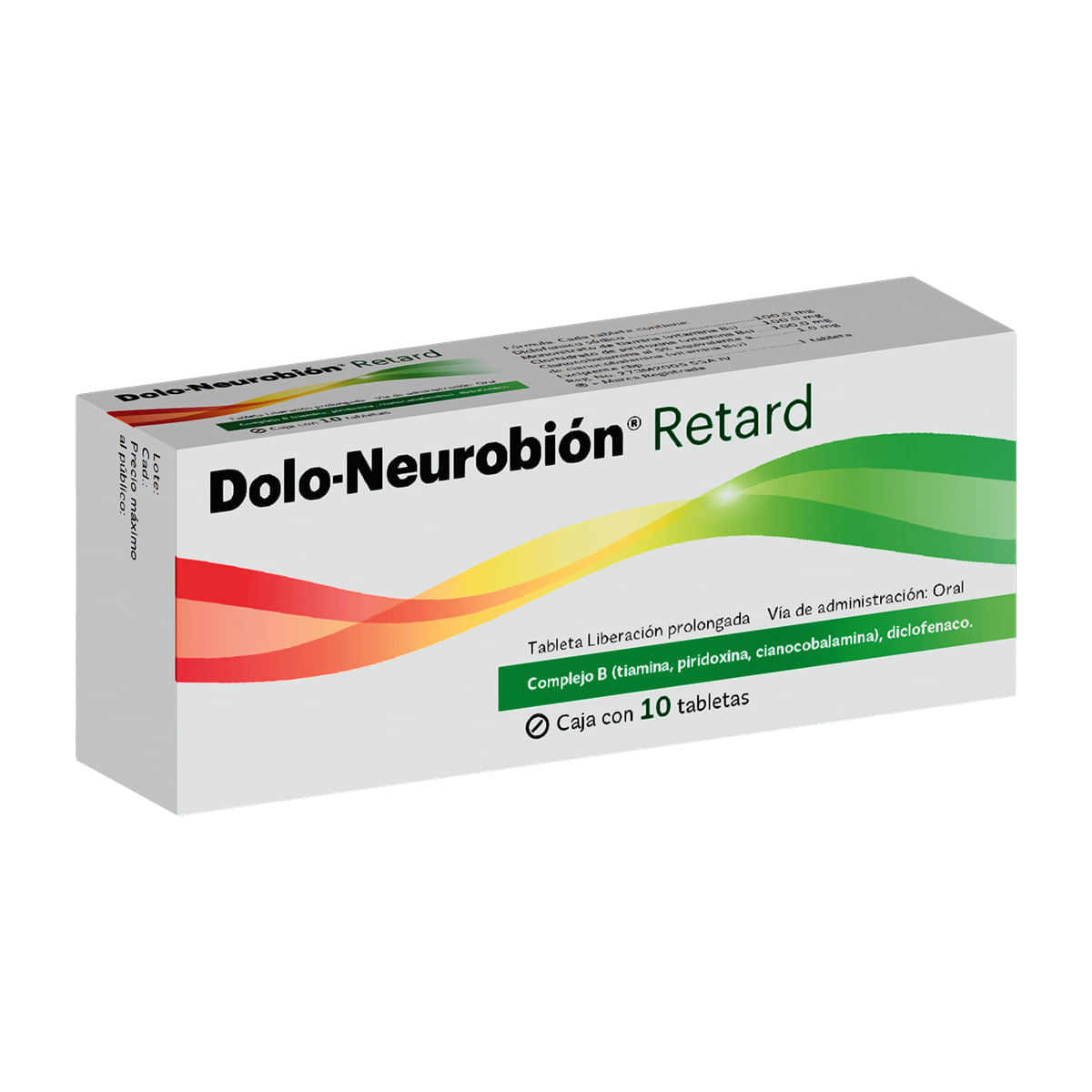 Dolo-Neurobión Retard Caja Con 10 Tabletas – Farmacia Coyoacán