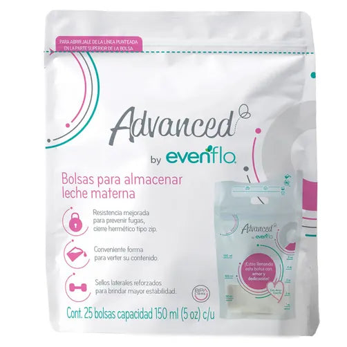 Advanced Bolsa Para Almacenar Leche Materna 25 bolsas
