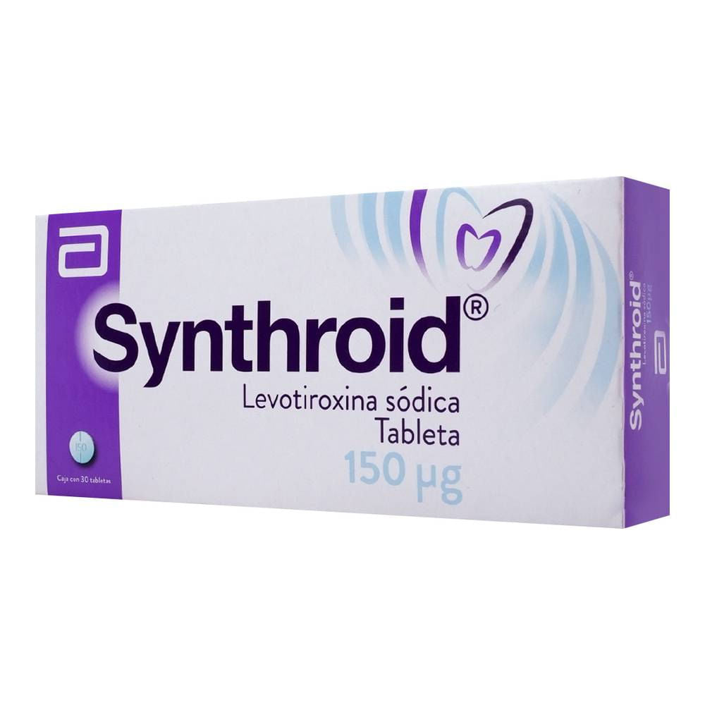 Synthroid 150 Mg 30 Tabletas – Farmacia Coyoacán