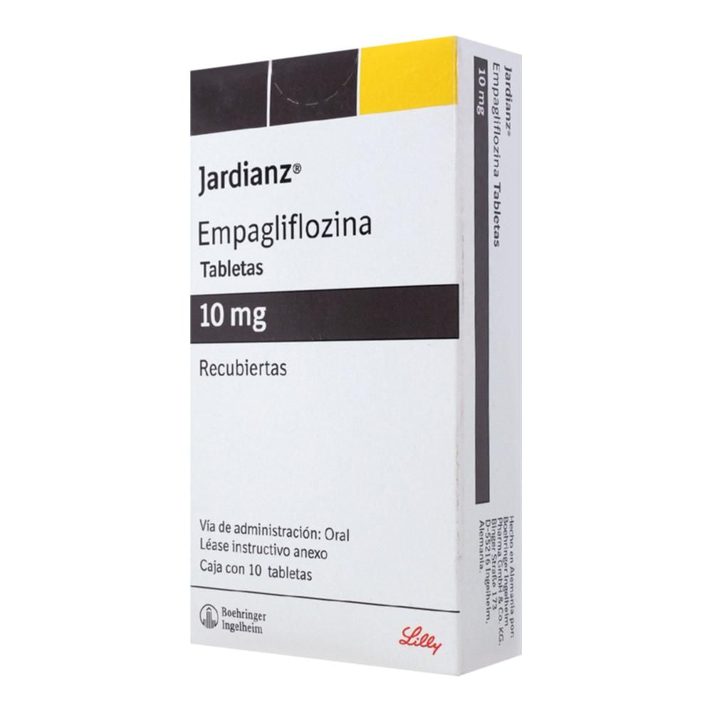 Jardianz 10 Mg Recubiertos 10 Tabletas – Farmacia Coyoacán