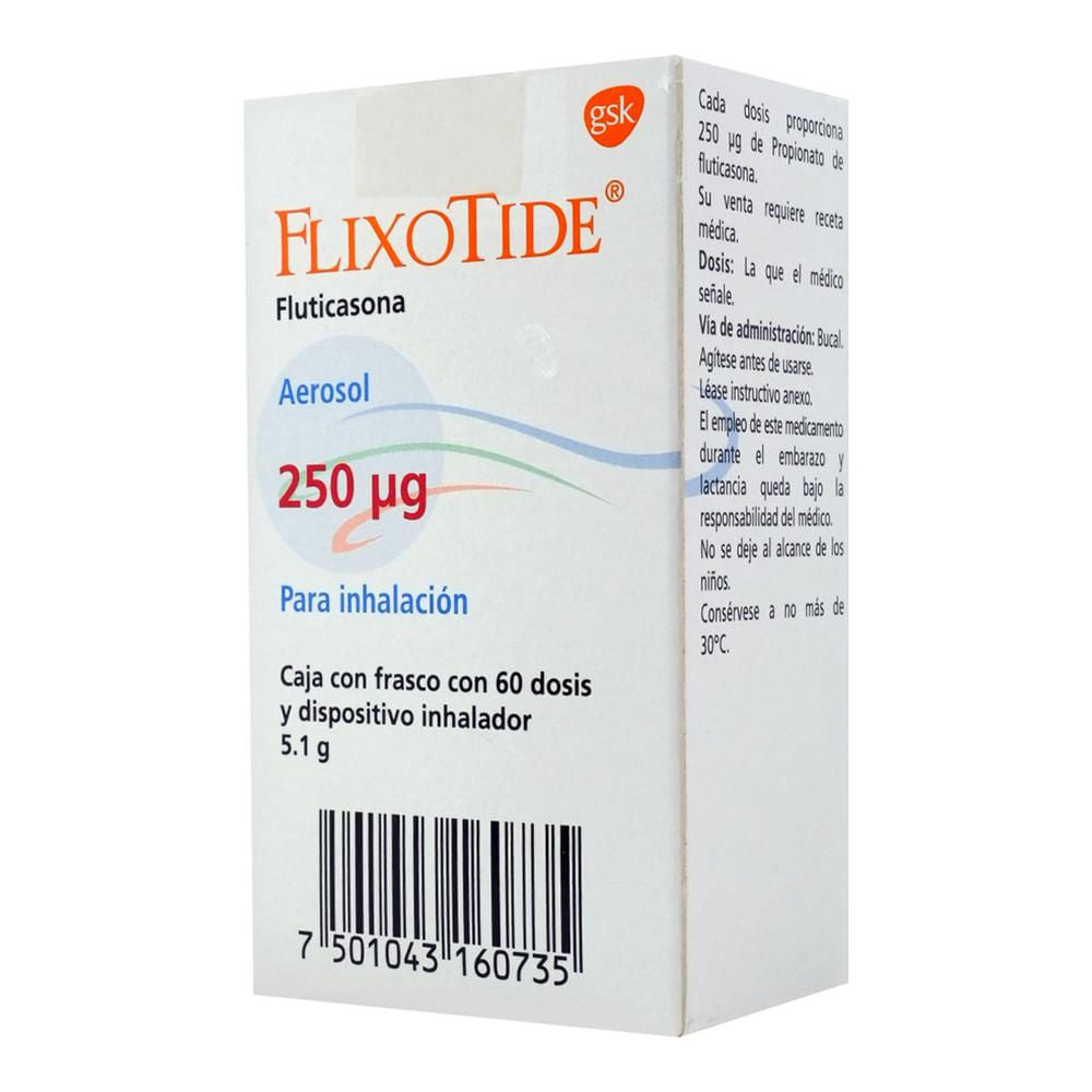 Flixotide Aerosol 250 Mcg Suspensión – Farmacia Coyoacán