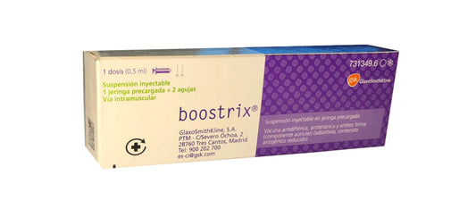 Boostrix Suspensión Inyectable 0.5 mL Jeringa Prellenada Unidosis