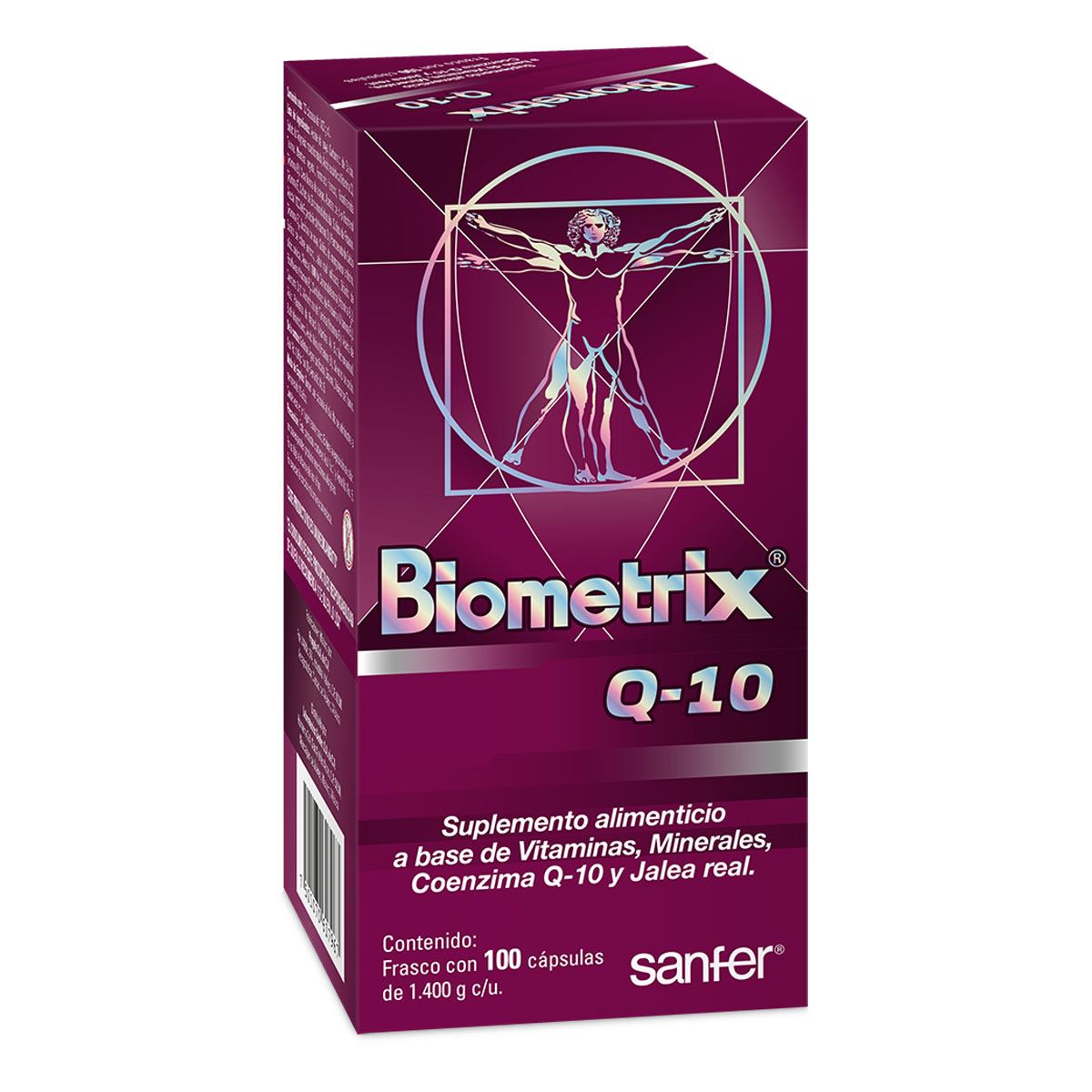 Biometrix Q-10 Suplemento Alimenticio 100 Cápsulas