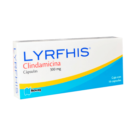 LYRFHIS (CLINDAMICINA) 300MG 16 CAPS