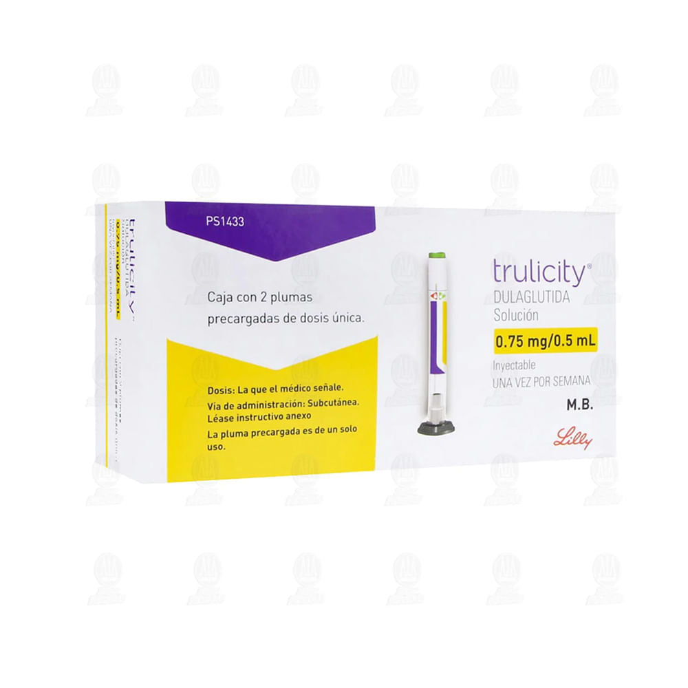 Trulicity .75 Mg/.5 Ml Solución Inyectable 4 Plumas – Farmacia Coyoacán