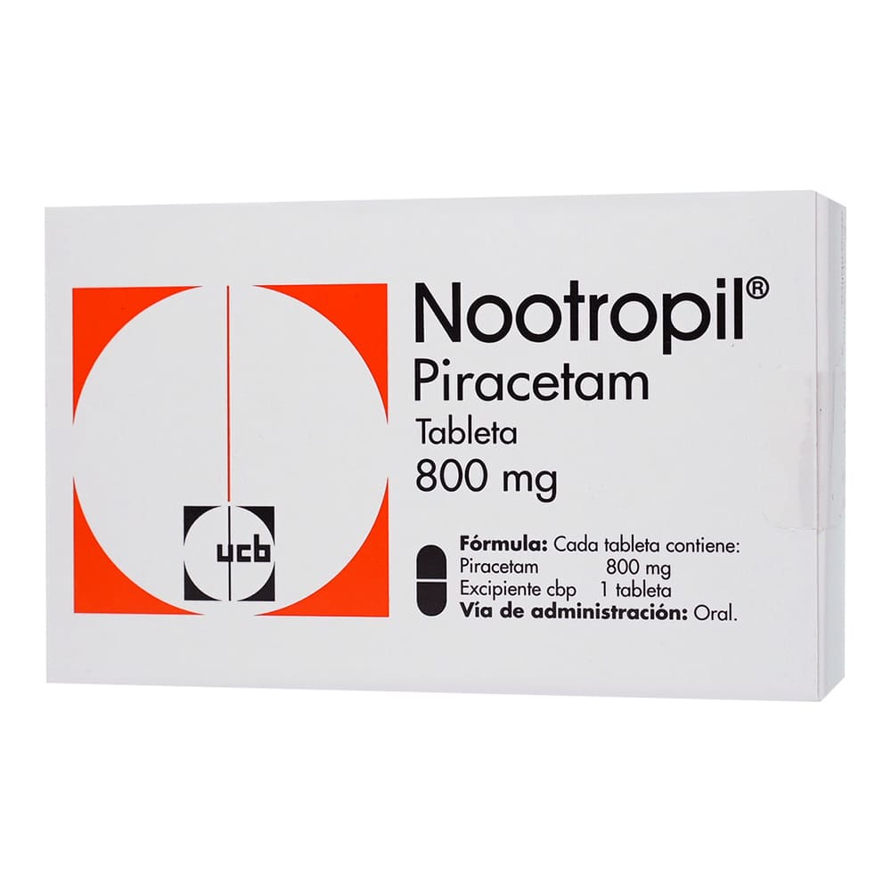 Nootropil 800 Mg 30 Tabletas – Farmacia Coyoacán