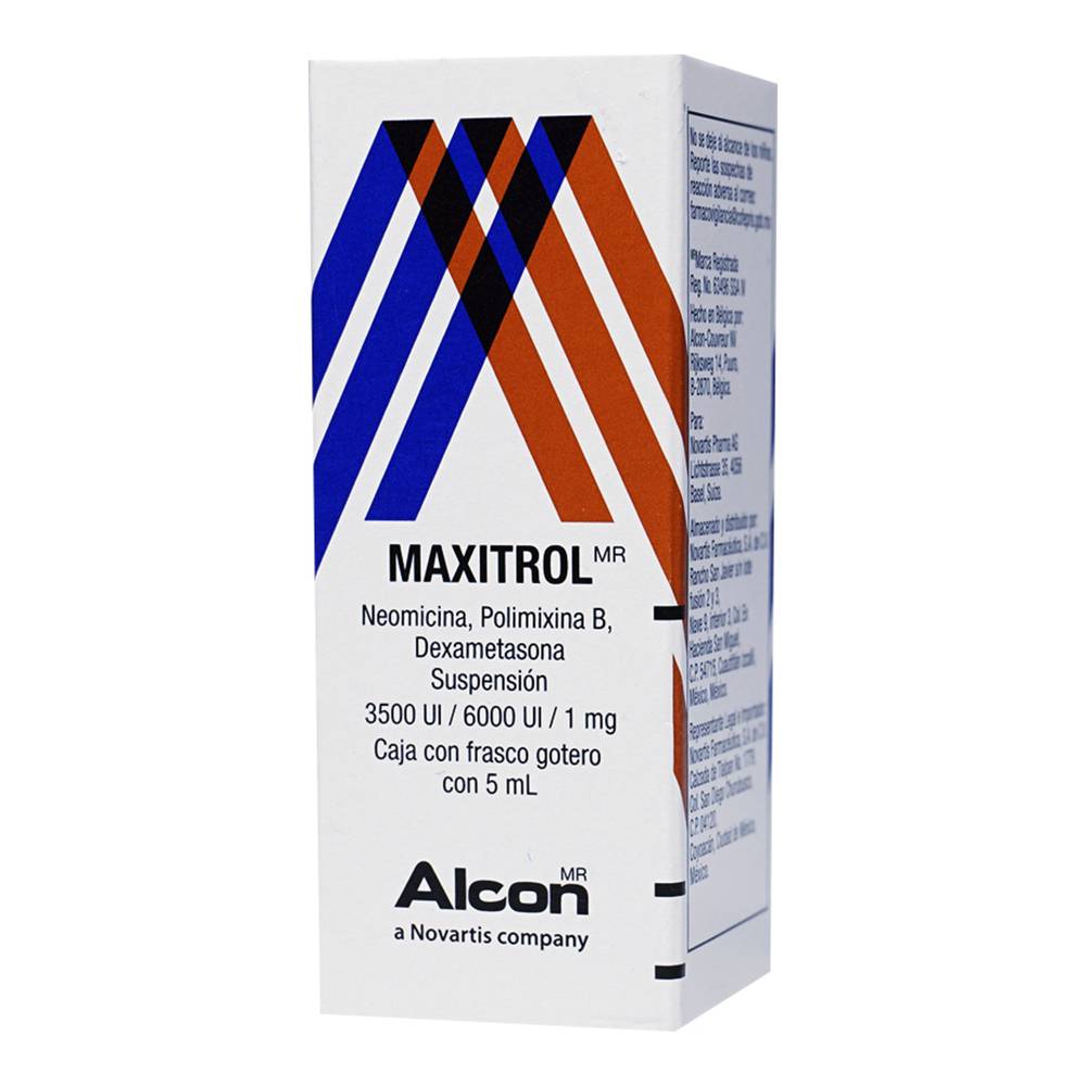 Maxitrol 5 Ml Suspensión – Farmacia Coyoacán