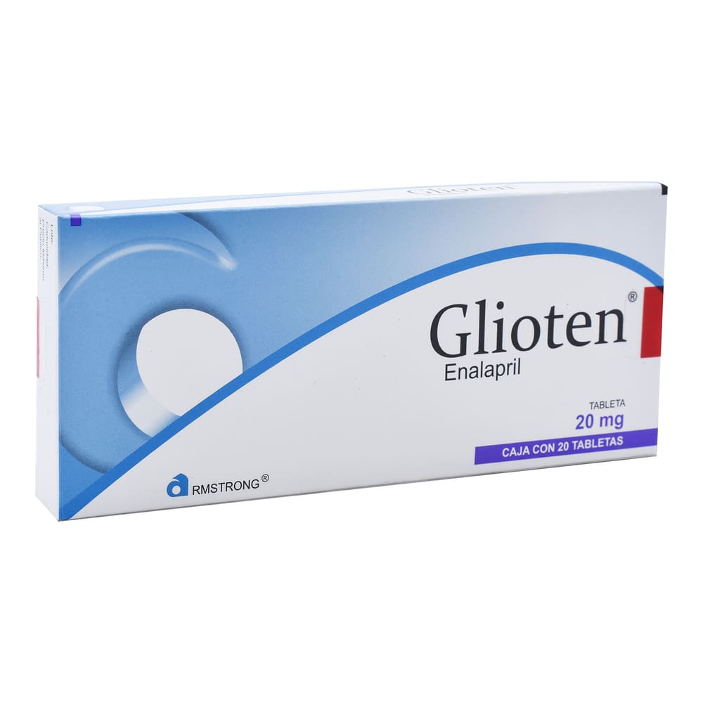 Glioten 20 Mg 20 Tabletas – Farmacia Coyoacán