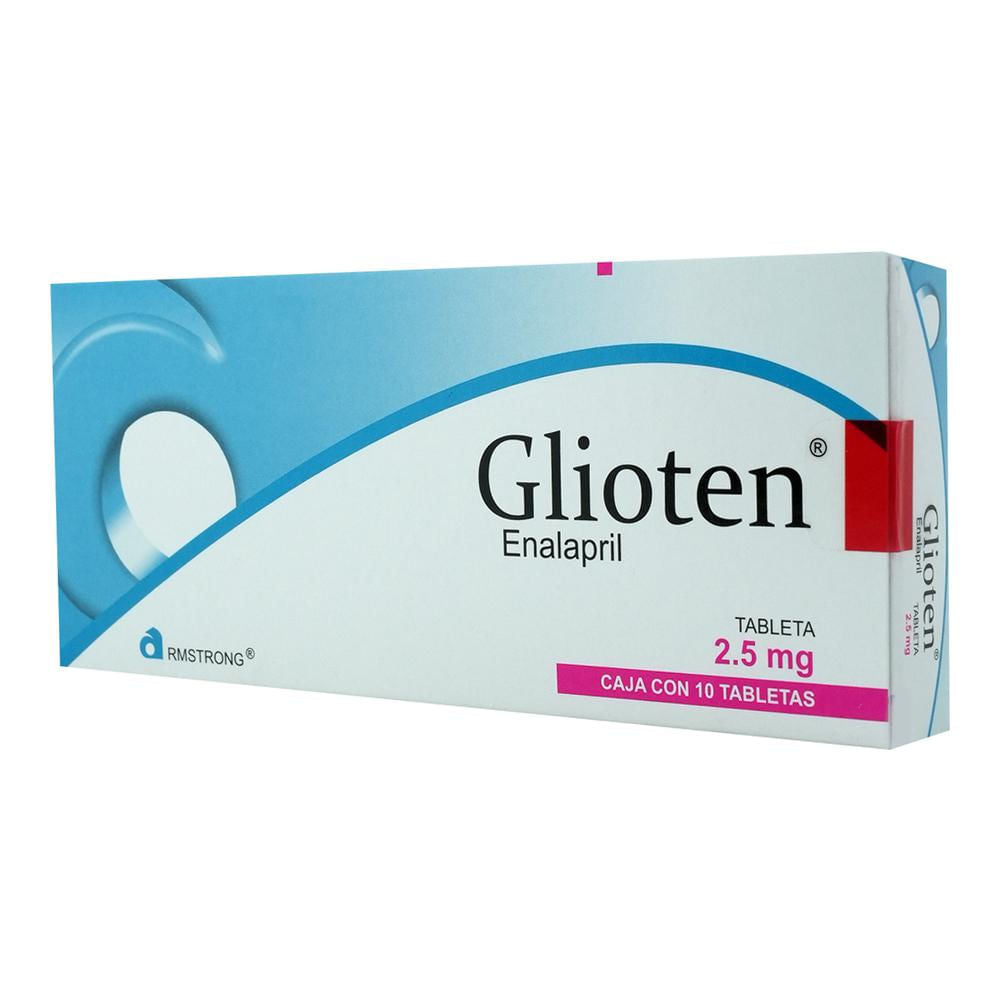 Glioten 2.5 Mg 10 Tabletas – Farmacia Coyoacán