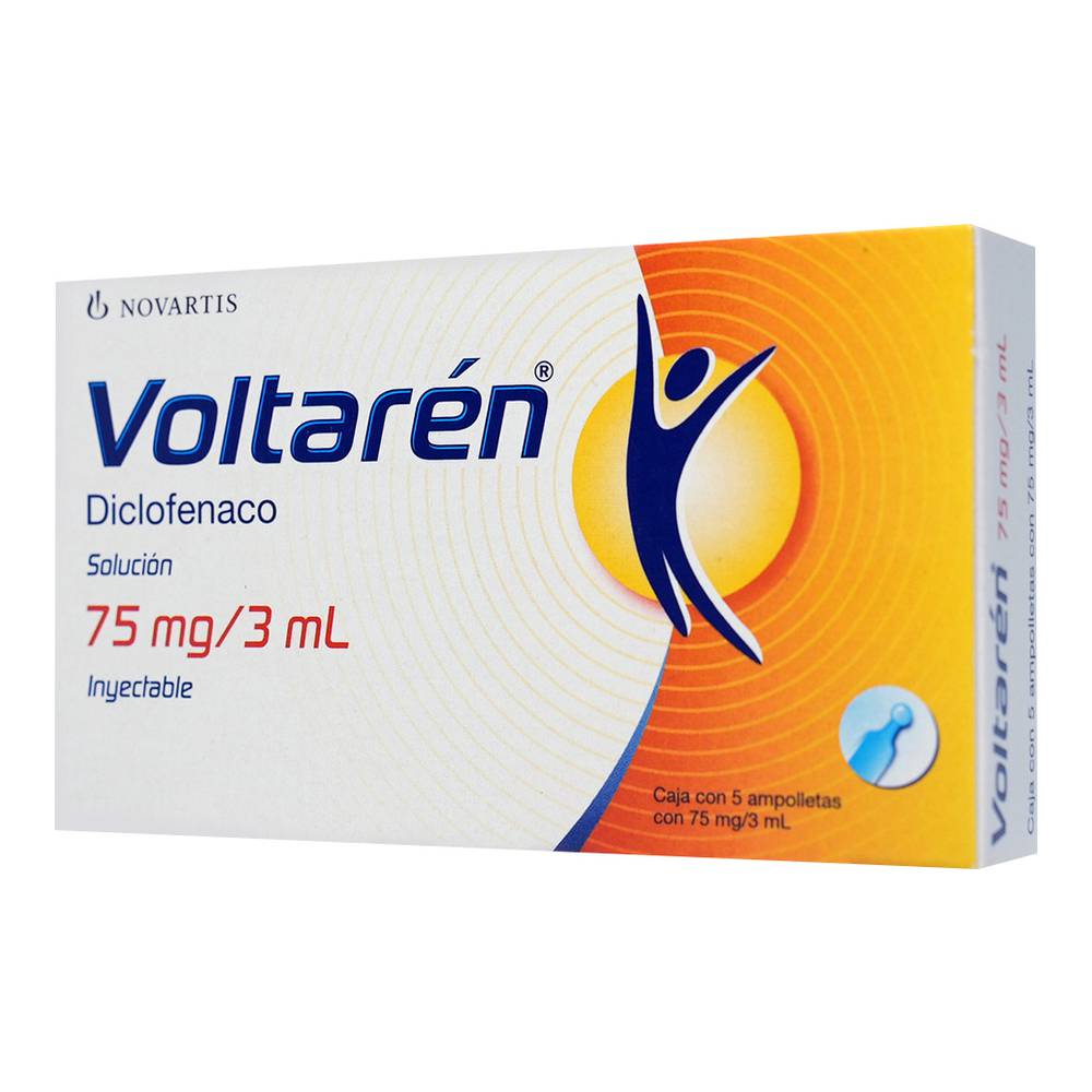 Voltarén 75 Mg Solución 5 Inyectables 3 Ml – Farmacia Coyoacán
