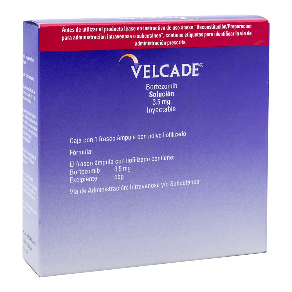 Velcade 3.5 Mg Solución Inyectable 1 Ml – Farmacia Coyoacán