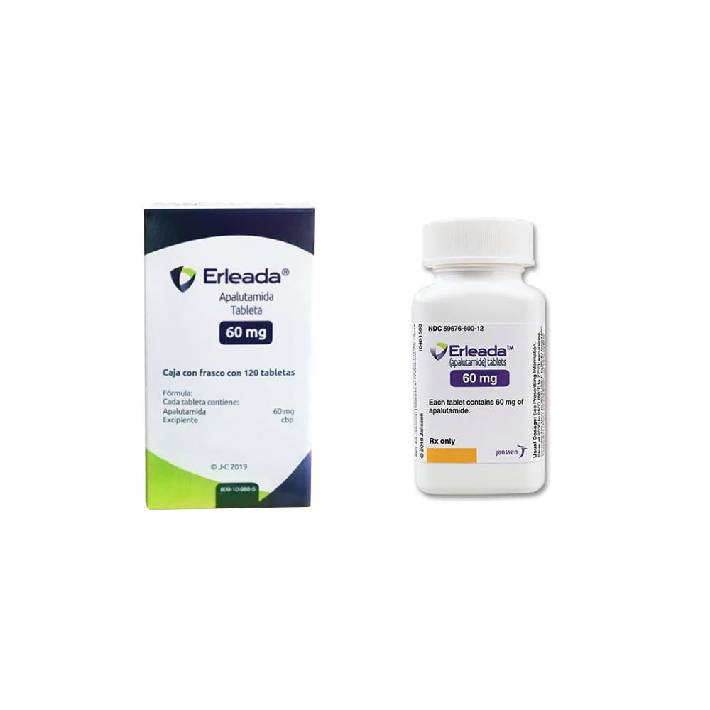 Erleada 60 Mg Frasco 120 Tabletas – Farmacia Coyoacán