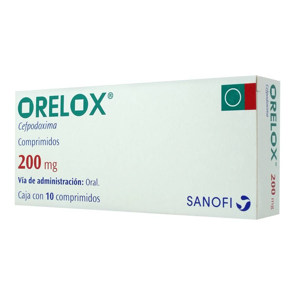 Orelox 200 Mg 10 Comprimidos – Farmacia Coyoacán