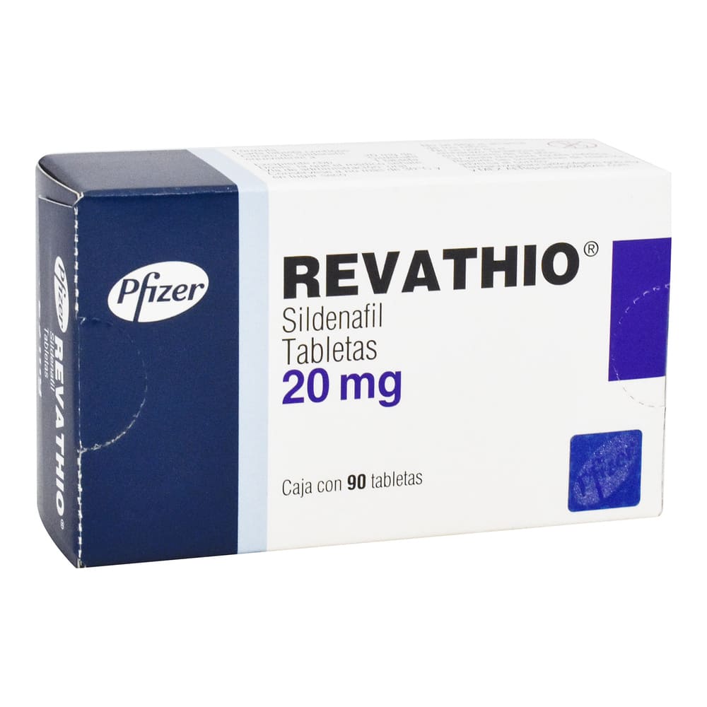 Revathio 20 Mg 90 Tabletas – Farmacia Coyoacán