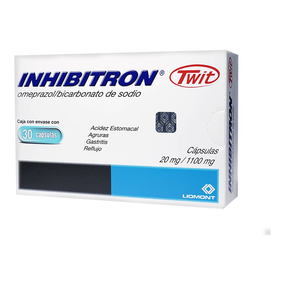Inhibitron Twit 20/1100 Mg 30 Cápsulas – Farmacia Coyoacán