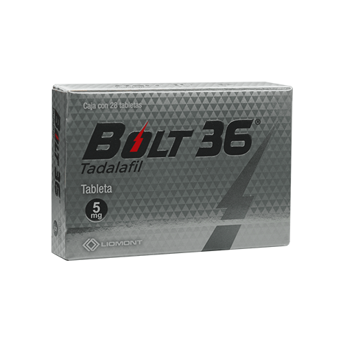 Bolt 36 Tadalafil 5 Mg 28 Tabletas