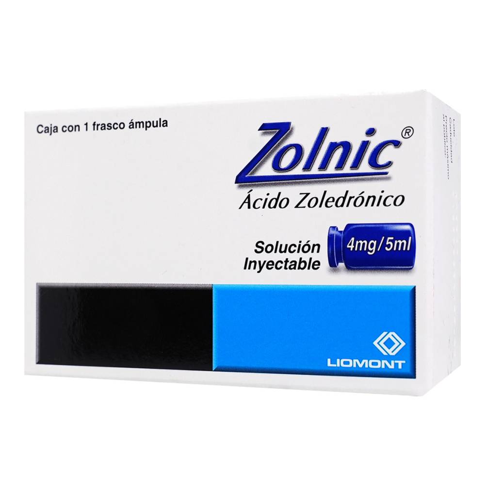 Zolnic 4 Mg / 5 Ml Solución Inyectable Frasco Ámpula – Farmacia Coyoacán