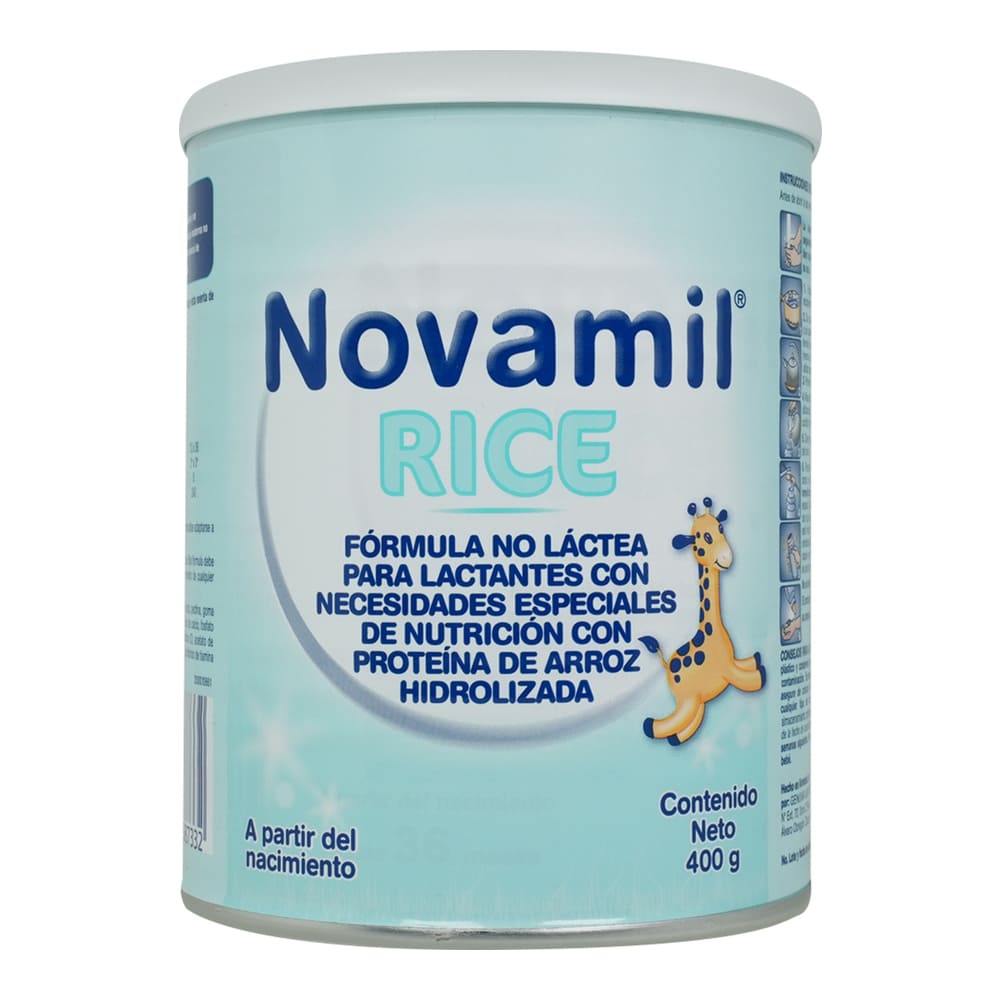 Novamil Rice Formula No Láctea 400 G – Farmacia Coyoacán