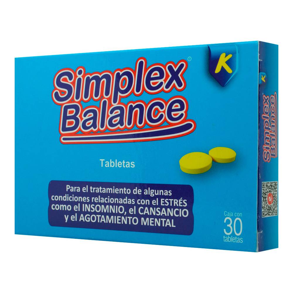 Simplex 30 Tabletas – Farmacia Coyoacán