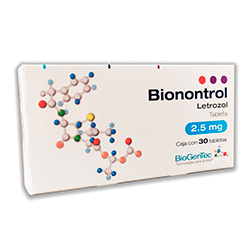 Bionontrol Letrozol 2.5 Mg c/30 Tabletas