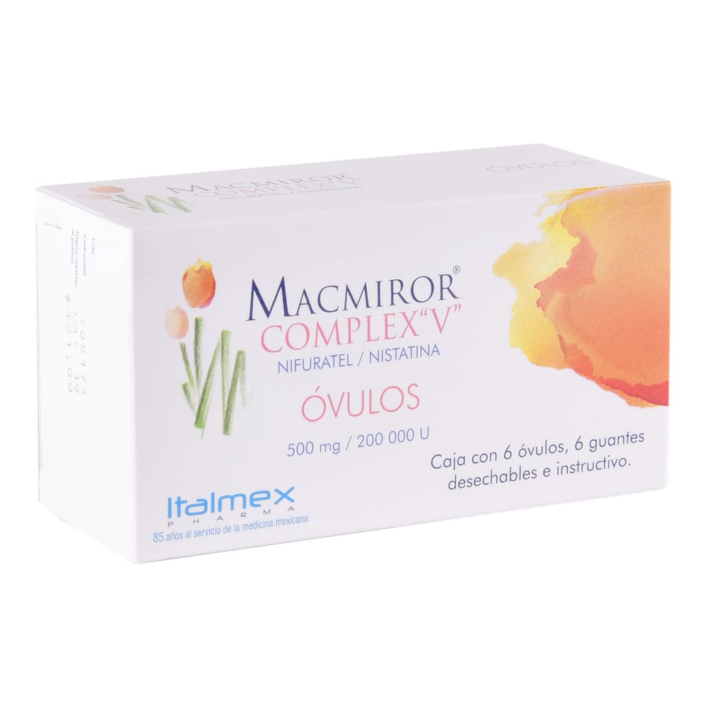 Macmiror Complex V 6 Óvulos 500 Mg – Farmacia Coyoacán