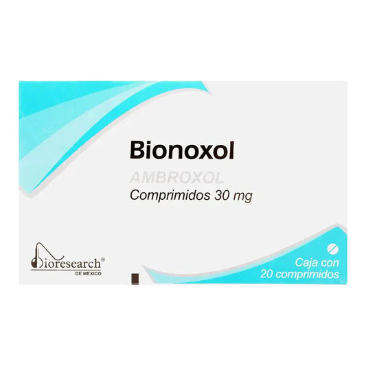 Bionoxol Ambroxol 30 Mg 20 Comprimidos Genérico Bioresearch