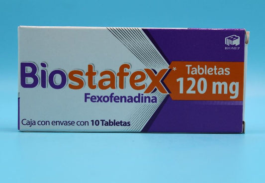 BIOSTAFEX FEXOFENADINA 120 mg 10 TAB