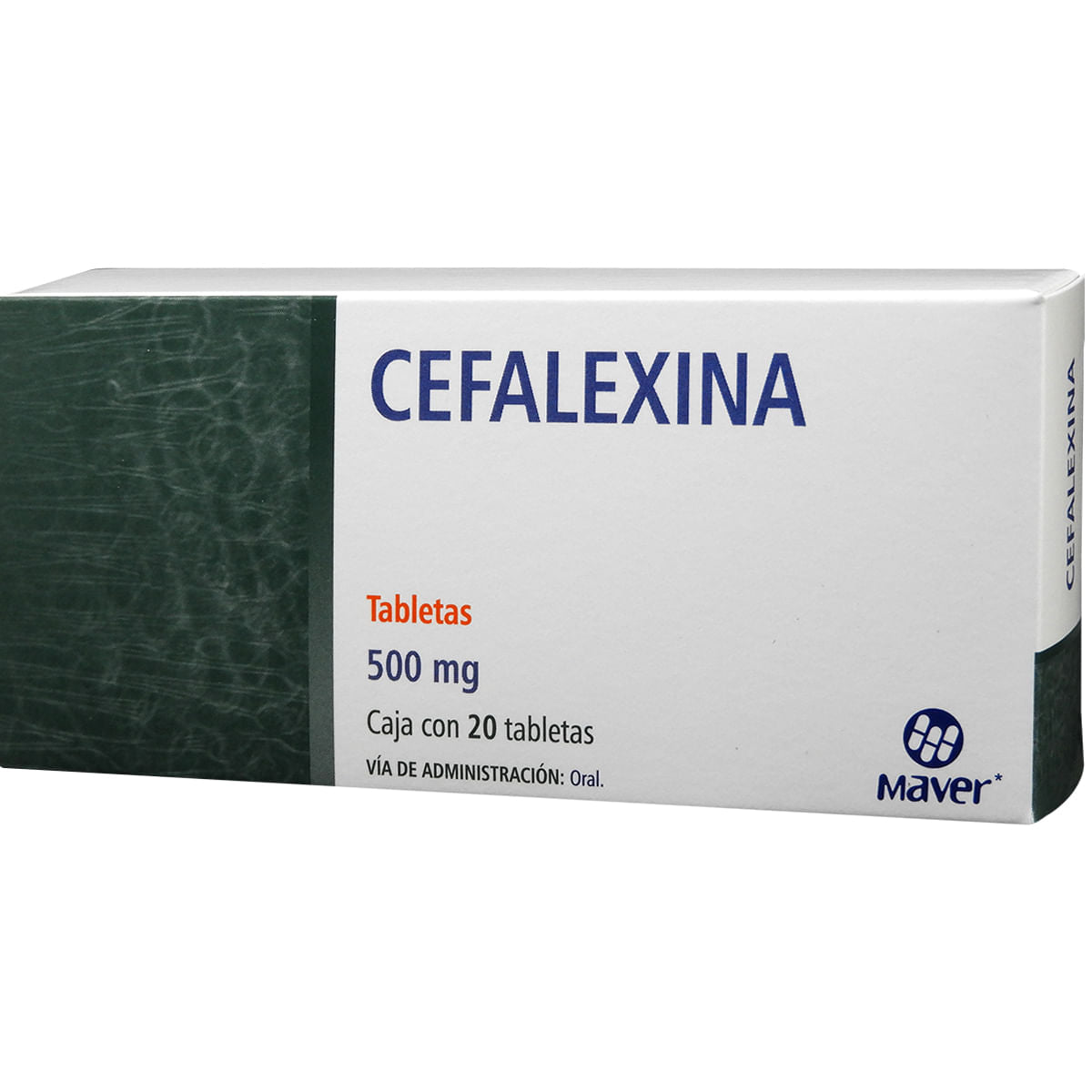 Cefalexina 500 Mg 20 Tabletas Genérico Maver – Farmacia Coyoacán