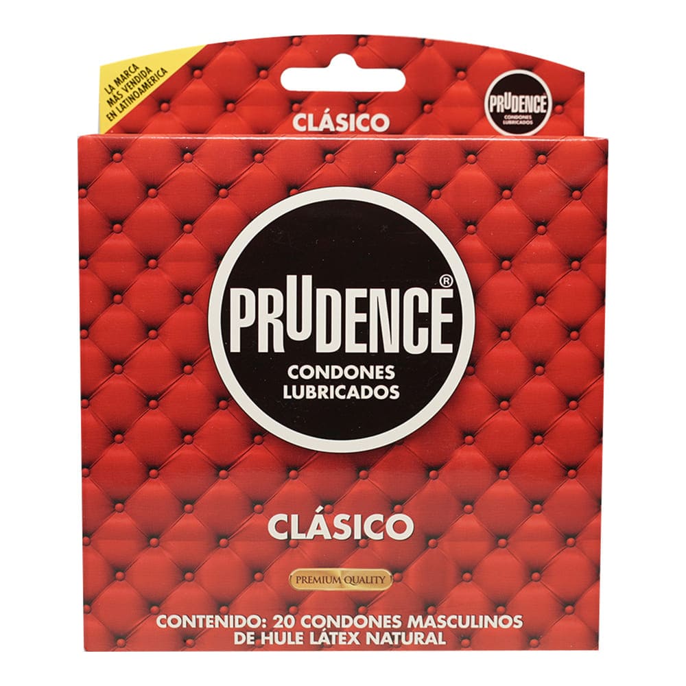 Preservativo Prudence Clásico 20 Condones – Farmacia Coyoacán